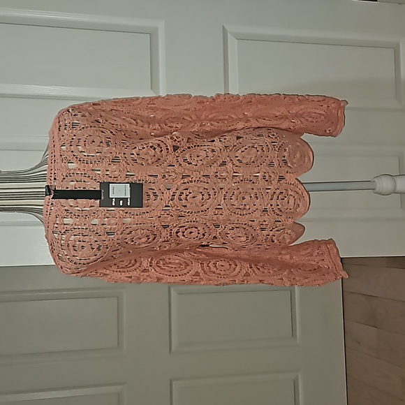 Oliver. o Women Crochet Top Eyalet Blouse SW3522 style Size L Conyon Clay - Picture 4 of 12